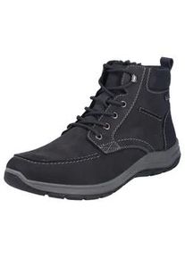 Winterboots Rieker, Herren, Gr. 40, schwarz, Leder, Lederimitat, Schuhe Winterboots, Outdoorschuh, Schn&uuml;rboots, Stiefelette mit RiekerTEX-Membran