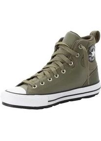 Sneaker Converse "CHUCK TAYLOR ALL STAR BERKSHIRE BOOT WATER-REPELLENT", Herren, Gr. 38, gr&uuml;n (utility, light filed surplus), Textil, Schuhe Sneaker, wasserabweisend