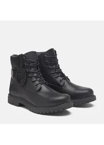 Schn&uuml;rboots Timberland "Timberland Premium 6 INCH LACE UP", Damen, Gr. 42, schwarz (blk full grain), Leder, Schuhe Schn&uuml;rboots, Winterstiefel, Schn&uuml;rstiefel, Winterschuhe, wasserdicht
