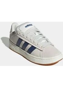 Sneaker Adidas SPORTSWEAR "GRAND COURT ALPHA", Herren, Gr. 42,5, wei&szlig; (orbit grau, dunkelblau, core wei&szlig;), Leder, Synthetik, Schuhe Sneaker, Design inspiriert vom Adidas Campus 00, Topseller