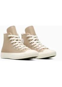 Sneakerboots Converse "CHUCK TAYLOR ALL STAR", Jungen, Gr. 38,5, vintage cargo, egret, egret, Textil, Schuhe Sneakerboots, Winterschuhe, Schn&uuml;rboots, Sneaker, gef&uuml;ttert