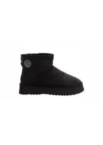 O`Neill Winterstiefel O'NEILL "BESIANA PLATFORM WOMEN MID", Damen, Gr. 42, triple schwarz, Synthetik, Schuhe Winterstiefel, Winterschuhe, Winterboots, Snowboots mit Plateau-Sohle