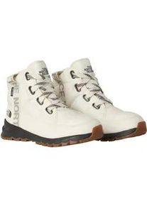 Winterstiefel The North Face "W THERMOBALL LACE UP LUXE WP", Damen, Gr. 36, gardenia wei&szlig;, tnf schwarz, Textil, Schuhe Winterstiefel, Winterschuhe, Winterboots, Snowboots, wasserdicht