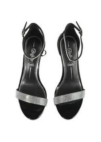 High-Heel-Pumps Buffalo "Buffalo Buffalo Monroe 2 - Vegan Paten", Damen, Gr. 40, schwarz, mermaid, Kunstfaser, unifarben, Schuhe