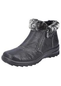 Winterboots Rieker, Damen, Gr. 42, schwarz, Leder, Schuhe Winterboots, mit Rieker-TEX-Membran, Topseller