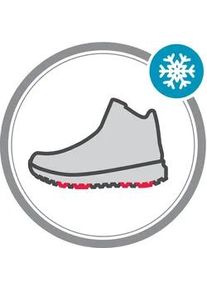 Winterboots Rieker SPORT, Damen, Gr. 38, schwarz, Leder, Textil, Veloursleder, Schuhe Winterboots, Schneeboots, Outdoorstiefelette, TEX Ausstattung, Fiber Grip Sohle