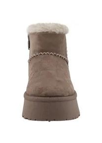 Stiefel Tom Tailor "Tom Tailor Winter Boots", Damen, Gr. 40, mud, Polyester, unifarben, Schuhe Stiefel