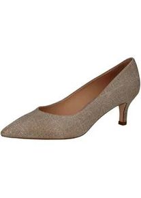 Pumps Peter Kaiser "Peter Kaiser Pumps Textil", Damen, Gr. 37, beige (sand), Textil, Schuhe Pumps