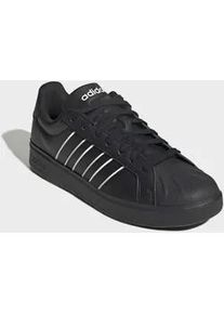 Sneaker Adidas SPORTSWEAR "STREETTALK", Herren, Gr. 44,5, core schwarz, core schwarz, carbon, Synthetik, Schuhe Sneaker, inspiriert vom Design des Adidas Superstar, Topseller