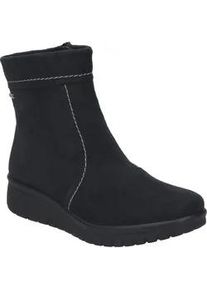 Stiefelette Josef Seibel "Calais 52, schwarz", Damen, Gr. 39, schwarz, Obermaterial: 100% Textilmaterial TEXMAT., Schuhe Stiefelette