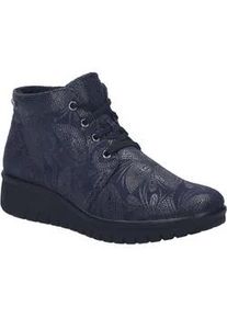 Schn&uuml;rschuh Josef Seibel "Calais 56, dunkelblau", Damen, Gr. 39, blau (dunkelblau), Obermaterial: 100% Textilmaterial TEXMAT., Schuhe Schn&uuml;rschuh