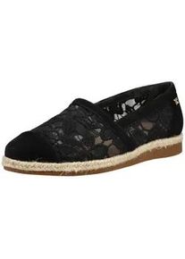Espadrille Paul Green "Paul Green Halbschuhe Leder", Damen, Gr. 38, schwarz, Leder, Schuhe Espadrille