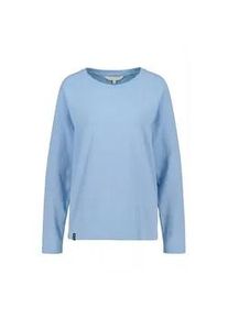 alife and kickin Langarmshirt ALIFE & KICKIN "Damen GaiaAK P", Damen, Gr. M, we are alife vertical, fjord, 100% Baumwolle (Bio), Shirts Langarmshirt