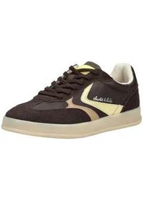 Scotch & Soda Sneaker SCOTCH & SODA "Scotch & Soda Sneaker Lederimitat", Herren, Gr. 41, dunkelbraun, Lederimitat, Schuhe Sneaker