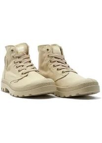 Schn&uuml;rboots Palladium "MONO CHROME", Damen, Gr. 43, desert, Textil, Schuhe Schn&uuml;rboots, Schn&uuml;rstiefel, Schn&uuml;rstiefelette aus Canvas