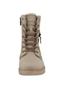 Stiefel Tom Tailor "Tom Tailor Winter Boots", Damen, Gr. 41, taupe, Schuhe Stiefel