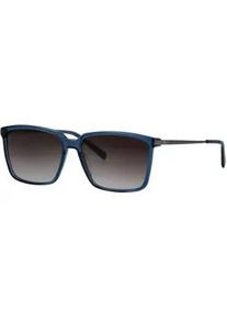 HUMPHREY&acute;S eyewear Sonnenbrille HUMPHREY ́S EYEWEAR "Modell 585352", Herren, blau, transparent, leicht transparent, Sonnenbrillen Sonnenbrille, Form Karree/Eckig, Logoschriftzug auf B&uuml;gel, Kombifassung