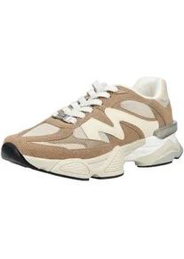 Sneaker Steve Madden "Steve Madden Sneaker Lederimitat", Herren, Gr. 40, braun, wei&szlig;, Lederimitat, Schuhe Sneaker