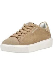 Marc O'Polo Plateausneaker MARC O'POLO "Marc O'Polo Sneaker Veloursleder", Herren, Gr. 39, sand, Veloursleder, Schuhe Plateausneaker