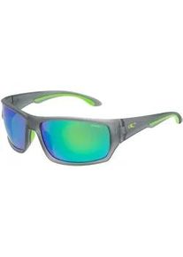 O`Neill Sonnenbrille O'NEILL "Modell 966088", Damen, grau, gr&uuml;n, leicht durchscheinend, matt, Sonnenbrillen Sonnenbrille, Form CatEye, Logoschriftzug auf B&uuml;gel, Injectionfassung
