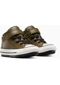 Sneakerboots Converse "CHUCK TAYLOR ALL STAR MALDEN STREET BOOT", Damen, Gr. 26, surplus olive, vintage wei&szlig;, schwarz, Textil, Schuhe Sneakerboots, Winterschuhe, Schn&uuml;rboots, Sneaker, wasserdicht, gef&uuml;ttert