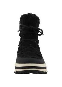 Stiefel Tom Tailor "Tom Tailor Winter Boots", Damen, Gr. 42, schwarz, unifarben, Schuhe Stiefel