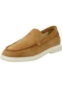 Slipper Gant "Boery", Herren, Gr. 42, braun, Veloursleder, Schuhe Slipper, Bootsschuh, Sommerschuh, Mokassin mit Lederfutter