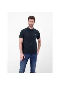 Poloshirt Lerros, Herren, Gr. XXL, vivid rot, Single Jersey, Obermaterial: 100% Baumwolle, unifarben, normal h&uuml;ftbedeckend, Rundhals, Shirts, Kurzarm mit Logo-Badge