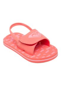 Sandale Roxy "Finn", M&auml;dchen, Gr. 10(27), orange (rot orange), Obermaterial: 85% synthetisches EVA, 15% synthetisches PU / Futter: N/A / Au&szlig;ensohle: 100% EVA, Schuhe Sandale