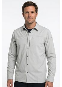 Sch&ouml;ffel Funktionshemd SCH&Ouml;FFEL, Herren, Gr. 46, N-Gr, stone grau, Obermaterial: 100% Polyester, Hemden Funktionshemd, sportliche Passform, aus Polyester, sportlicher Stil