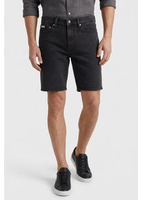 Shorts Calvin Klein Jeans "SLIM ESSENTIAL BLACK SHORT", Herren, Gr. 38, N-Gr, ck essential schwarz, Denim/Jeans, Obermaterial: 74% Baumwolle, 24% Polyester, 1% Elasthan, 1% sonstige Fasern, unifarben, klassisch normal, Hosen Shorts, Slim fit mit praktischen Taschen