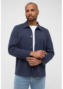 Langarmhemd Eterna "MODERN FIT", Damen, Gr. XL, US-Gr&ouml;&szlig;en, blau (navy), 97% Baumwolle, 3% Elasthan, tailliert, Hemden Langarmhemd, EASY IRON (b&uuml;gelleicht)