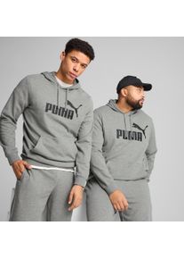 Kapuzensweatshirt Puma "ESS NO. 1 LOGO HOODIE TR", Herren, Gr. XXL, grau (medium gray heather), Sweatware, Obermaterial: 68% Baumwolle, 32% Polyester, bedruckt, regular fit normal, angesetztes B&uuml;ndchen, Sweatshirts Kapuzensweatshirt, f&uuml;r sportliche und l&auml;ssige Anl&auml;sse, aus weicher Baumwollmischung