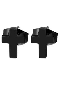 Adelia&acute;s Paar Ohrstecker ADELIA&acute;S "Unisex Ohrringe &iquest; Ohrstecker aus Edelstahl", schwarz, Ohrringe, Damen, Edelstahl, Paar Ohrstecker