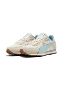 Sneaker Puma "ST MILER ROSE", Damen, Gr. 37,5, frosted ivory, fresh water, gum, Leder, mehrfarbig, Schuhe Sneaker, Obermaterial aus Leder, Innenmaterial aus Textil, Topseller