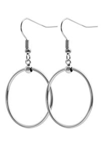 Adelia&acute;s Paar Ohrh&auml;nger ADELIA&acute;S "Damen Ohrringe &iquest; Ohrh&auml;nger aus Edelstahl", silber, Ohrringe, Damen, Edelstahl, Paar Ohrh&auml;nger