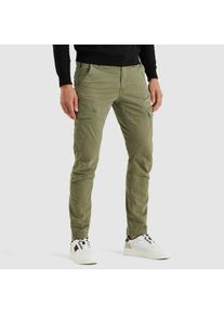 PME-Legend Cargohose PME LEGEND "Nordrop Stretch Twill", Herren, Gr. 38, L&auml;nge 36, gr&uuml;n (oil gr&uuml;n), Twill, Obermaterial: 97% Baumwolle, 3% Elasthan, unifarben, regular fit kn&ouml;chellang, Hosen Cargohose, mit Logo Stickerei
