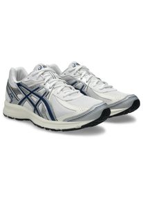 Sneaker asics SPORTSTYLE "JOG 100S", Herren, Gr. 40, wei&szlig;, independence blau, Synthetik, Schuhe Sneaker