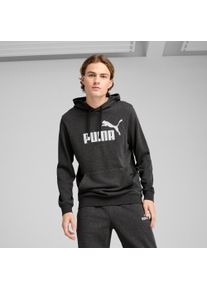 Kapuzensweatshirt Puma "ESS NO. 1 LOGO HOODIE TR", Herren, Gr. L, grau (schwarz gray heather), Sweatware, Obermaterial: 68% Baumwolle, 32% Polyester, bedruckt, regular fit normal, angesetztes B&uuml;ndchen, Sweatshirts Kapuzensweatshirt, f&uuml;r sportliche und l&auml;ssige Anl&auml;sse, aus weicher Baumwollmischung