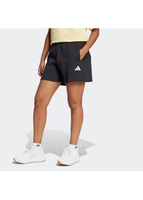 Shorts adidas Sportswear "FUTURE ICONS SMALL LOGO", Damen, Gr. XL, N-Gr, schwarz (schwarz, normal, gr.), Obermaterial: 68% Baumwolle, 32% Polyester, Hosen Shorts