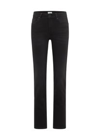 Straight-Jeans Mustang "Damen Style Shelby Straight", Damen, Gr. 32, L&auml;nge 30, 701 dunkelgrau, 80% Baumwolle, 17% Polyester, 3% Elasthan, unifarben, straight fit, Jeans Straight-Jeans
