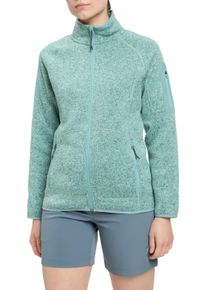 Fleecejacke McKINLEY "DA.-UNTERJACKE SKEENA WMS", Damen, Gr. 48, 966 melange, mint, Obermaterial: 100% Polyester, Jacken Fleecejacke, f&uuml;r k&uuml;hle Temperaturen, mit durchgehendem Rei&szlig;verschluss