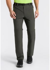 Zip-off-Hose CMP, Herren, Gr. 46, N-Gr, pine, Obermaterial: 89% Polyester, 11% Elasthan, Hosen Zip-off-Hose, Elastisch & Atmungsaktiv