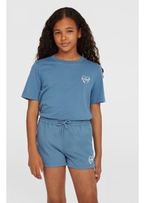 O`Neill Badeshorts O'NEILL "ESSENTIALS 11 SWIMSHORTS", M&auml;dchen, Gr. 164 (158), N-Gr, rot (copen blau), Obermaterial: 100% Polyester, Badehosen Badeshorts