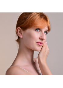 Adelia&acute;s Paar Ohrstecker ADELIA&acute;S "Damen Ohrringe &iquest; Ohrstecker aus Edelstahl mit Zirkonia", silber, Ohrringe, Damen, Edelstahl, Paar Ohrstecker