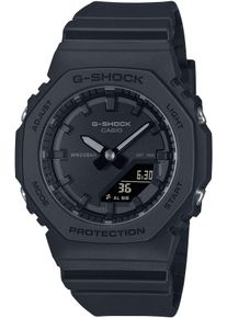 Chronograph Casio G-SHOCK, schwarz, Armbanduhren, Damen, Chronograph, Quarzuhr, Armbanduhr, Damenuhr, Herrenuhr, Stoppfunktion, Resinband
