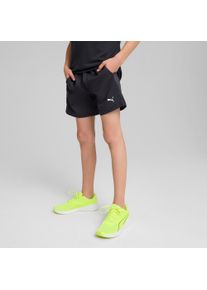 Shorts Puma "TAD ESS WOVEN SHORTS B", Jungen, Gr. 176, N-Gr, blau (new navy), Twill, Obermaterial: 100% Polyester, unifarben, regular fit kniefrei, Hosen Shorts, mit dryCELL Technologie, feuchtigkeitsableitend, mit Kordelzugbund
