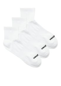 Jack & Jones Freizeitsocken JACK & JONES "JACLUCA SHORT TENNIS SOCKS 3 PACK NOOS", Damen, wei&szlig; (wei&szlig; pack:wei&szlig;, wei&szlig;), Baumwollmischung, unifarben, Socken Freizeitsocken