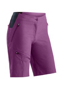 Outdoorhose Maier Sports "Inara Short Vario", Herren, Gr. 36, Normalgr&ouml;&szlig;en, purpurviolett, 90% Polyamid, 10% Elasthan, Hosen Outdoorhose, Damen Shorts, kurze Wanderhose, Outdoor-Hose, 4 Taschen, Regular Fit