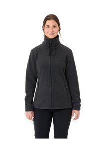 Fleecejacke Vaude "WOMEN'S SKOMER WINTER FLEECE JACKET", Damen, Gr. 36, schwarz (phantom blac), Fleece, Obermaterial: 100% Polyester. Futter: 100% Polyester, unifarben, regular fit normal, Rundhals, eingesetzt abgesteppte Kante, Jacken Fleecejacke, f&uuml;r Erwachsene, mit w&auml;rmendem und schnell trocknendem Material